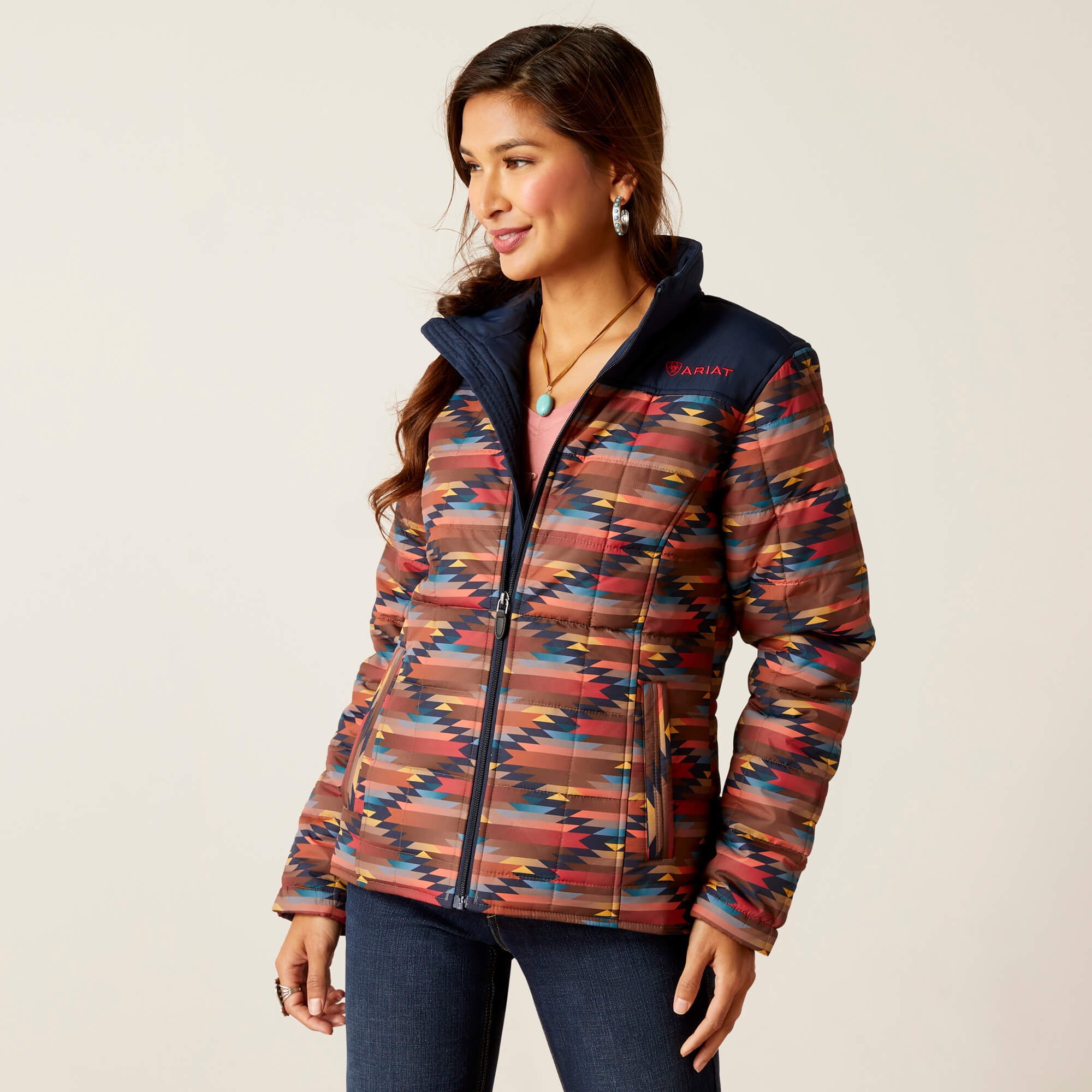 Ariat Womens Crius Insulated Jacket (Mirage Print)