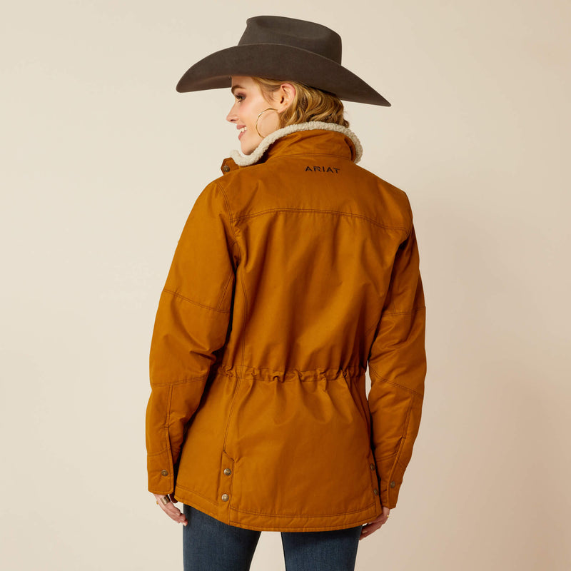 Ariat Womens Grizzly Insulated Jacket (Chestnut)