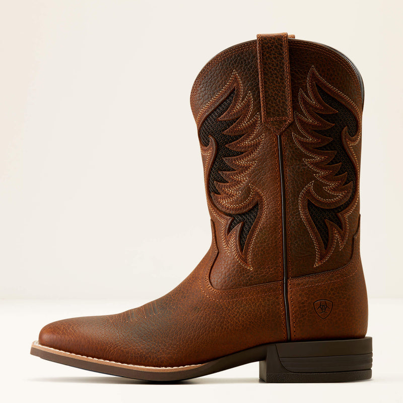 Ariat Mens Cowpuncher VentTEK Cowboy Boot (Brown Oiled Rowdy)