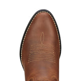Ariat Ladies Heritage Western R Toe Boot Distressed Brown