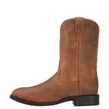 Ariat Mens Heritage Roper Boot Distressed Brown