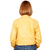 Just Country Women's Jahna Long Sleeve Work Shirt - Mustard