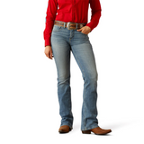 Ariat Women's High Rise Boot Cut Jean - Long Leg