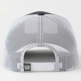Cinch Grey & White Logo Patch Trucker Cap - Gray