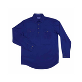 Just Country Men's Cameron Work shirt - Cobalt