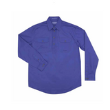Just Country Men's Cameron Work shirt - Blue