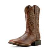 Ariat Men's Sport Western Wide Square Toe Cowboy Boot - Dark Tan