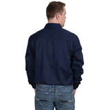 Just Country Men's Cameron Work shirt - Navy