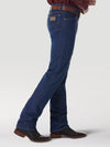 Wrangler Mens Cowboy Cut Slim Fit Jeans 38 Inch Leg (Prewashed Indigo)