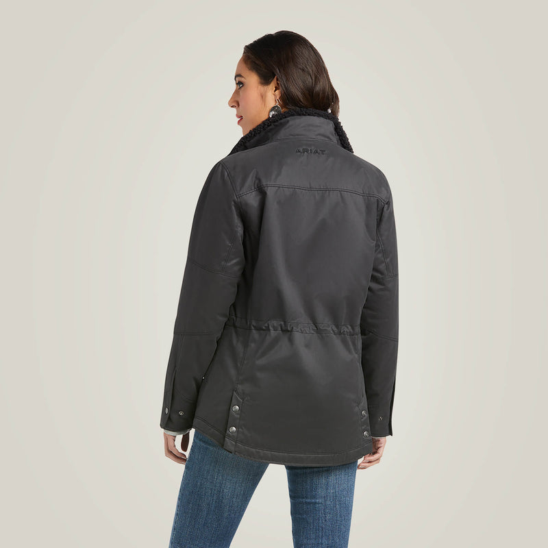 Ariat Womens Real Grizzly Insulated Jacket (Phantom)