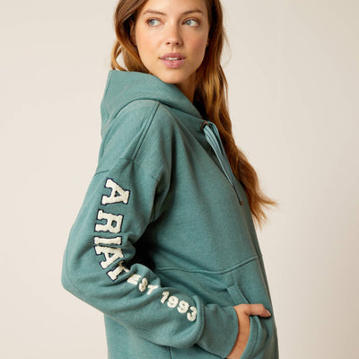 Ariat Womens Rabere Hoodie (Silver Pine Heather)