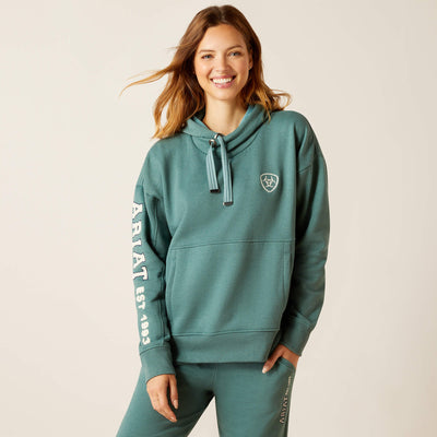 Ariat Womens Rabere Hoodie (Silver Pine Heather)