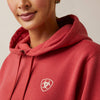 Ariat Womens Real Logo Hoodie (Cardinal)