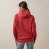 Ariat Womens Real Logo Hoodie (Cardinal)