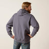 Ariat Mens Logo Hoodie (Odyssey Gray Heather)