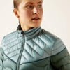 Ariat Womens Ideal Down Jacket (Iridescent Arctic/Silver Pine)