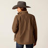 Ariat Womens Dilon Shirt Jacket (Canteen)