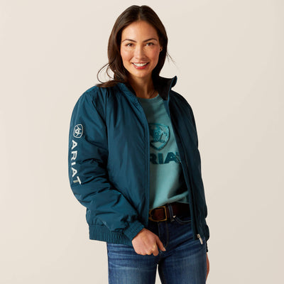 Ariat Womens Stable Insulated Jacket (Reflecting Pond)