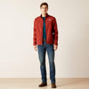 Ariat Mens New Team Softshell Jacket (Fired Brick)