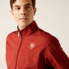 Ariat Mens New Team Softshell Jacket (Fired Brick)