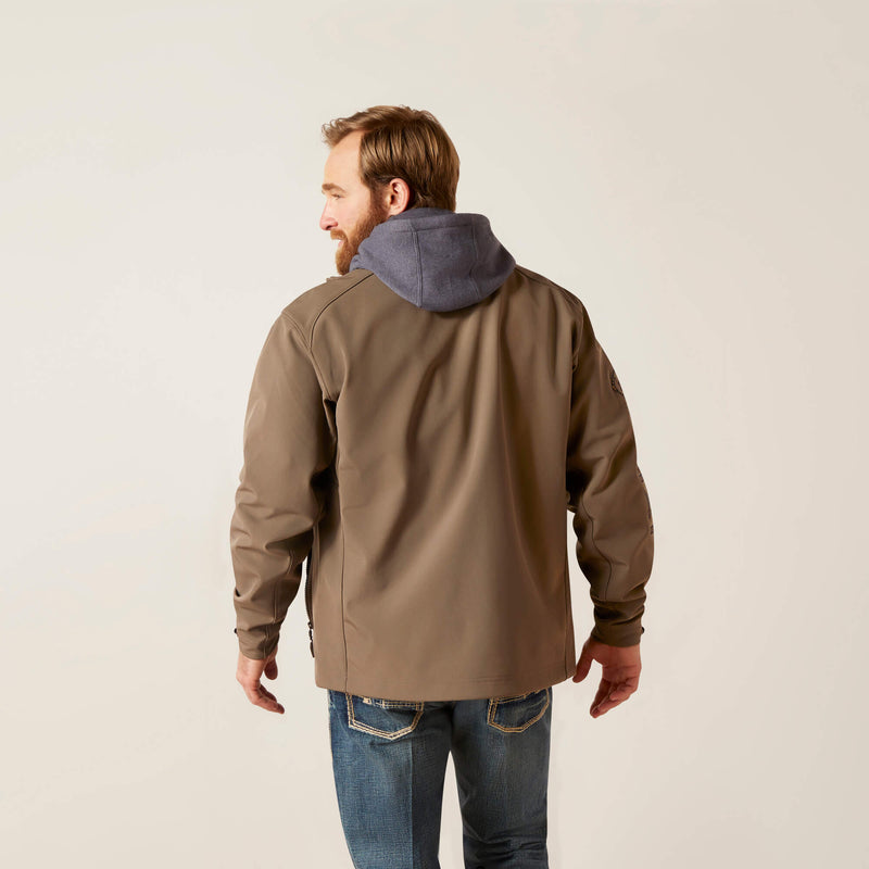 Ariat Mens Logo 2.0 Softshell Jacket (Banyan Bark)