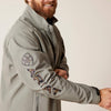 Ariat Mens Logo 2.0 Softshell Jacket (Jetty Grey)