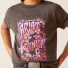Ariat Girls Presents Short Sleeve T-Shirt (Charcoal Heather)