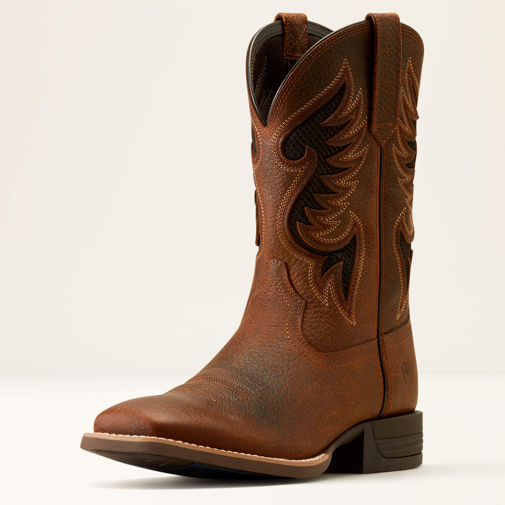 Ariat Mens Cowpuncher VentTEK Cowboy Boot (Brown Oiled Rowdy)