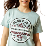 Ariat Girls SW Brand Lock Up Tee 10063750