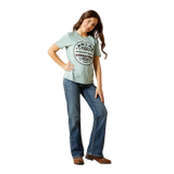 Ariat Girls SW Brand Lock Up Tee 10063750