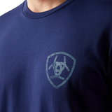 Ariat Mens New Vertical Logo Tee 10065905
