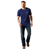 Ariat Mens New Vertical Logo Tee 10065905