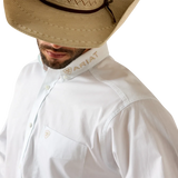 Ariat Mens Team Logo Lightweight Twill Classic Fit L/S Shirt 10071686