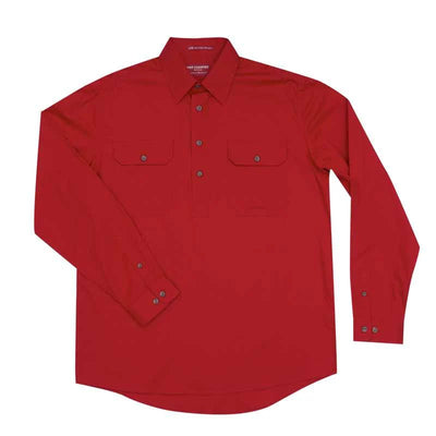 Just Country Mens Cameron Workshirt (Chilli)