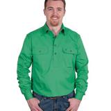 Just Country Men's Cameron Work shirt - Ivy Green
