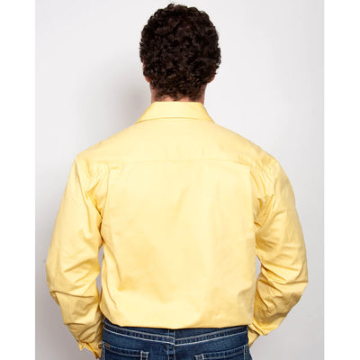 Just Country Mens Cameron Workshirt (Butter)