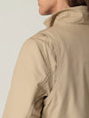 Wrangler Womens Sherpa Lined Canvas Jacket (Golden Khaki)