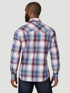 Wrangler Mens Retro Long Sleeve Western Shirt (True Blue)