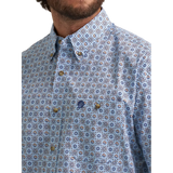 Wrangler Mens George Strait One Pocket Western Shirt 112374581