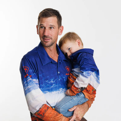 Ariat Kids Fishing Shirt (Roadtrain)