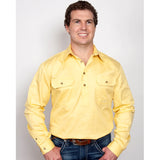Just Country Men's Cameron Work shirt - Butter