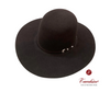 Tacchino 10X Open Crown Felt Hat (Chocolate)
