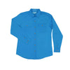Just Country Womens Brooke Full Button Workshirt (Blue Jewel)