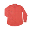Just Country Womens Brooke Full Button Workshirt (Hot Coral)