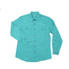 Just Country Womens Brooke Full Button Workshirt (Turquoise)
