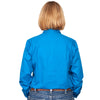 Just Country Womens Jahna Long Sleeve Workshirt (Blue Jewel)