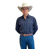 Bisley Mens L/S Cotton Check Shirt