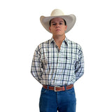 Bisley Mens L/S Cotton Check Shirt