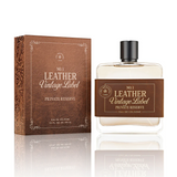Tru Western Mens Leather Vintage Label #1 Private Reserve Eau De Cologne 100ml