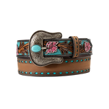 Ariat Womens Floral Billets Coutout Belt A1568897